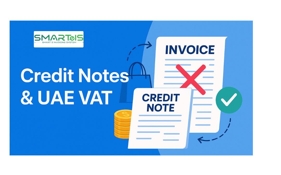 Credit Notes & Rejected Invoices – UAE VAT Rules & E-Invoicing
